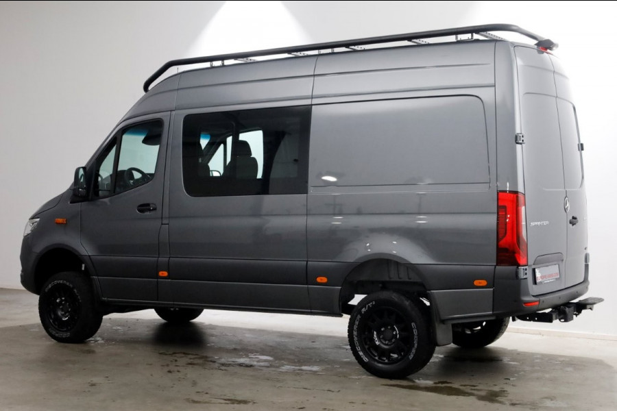 Mercedes-Benz Sprinter 419 CDI 190pk L2H2 4x4 A4M 9G Automaat ACC/LED/Draaistoelen/360° Camera NIEUW 06-2024