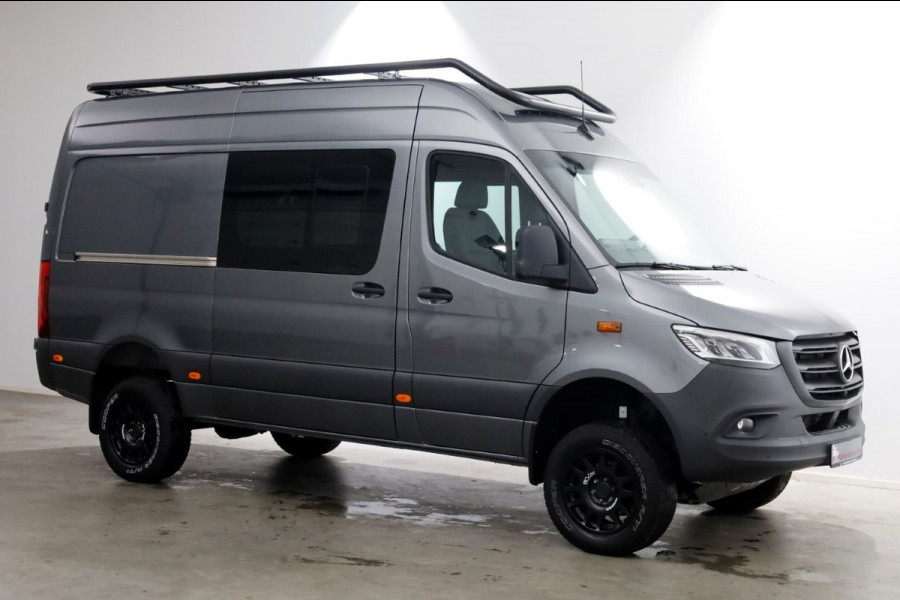 Mercedes-Benz Sprinter 419 CDI 190pk L2H2 4x4 A4M 9G Automaat ACC/LED/Draaistoelen/360° Camera NIEUW 06-2024