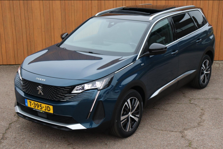 Peugeot 5008 1.2 PureTech GT Line 7-persoons org. NL-auto schuifdak camera el.klep