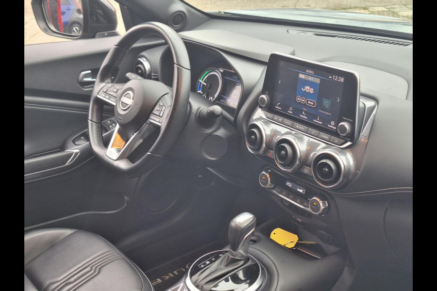 Nissan Juke Hybrid 143pk Tekna | Leer, 360 Camera, Adaptive cruise control, Climate control, Keyless, 19 inch, Startknop, Parkeersensoren