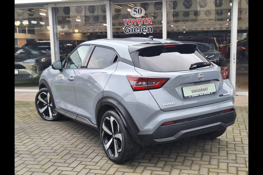 Nissan Juke Hybrid 143pk Tekna | Leer, 360 Camera, Adaptive cruise control, Climate control, Keyless, 19 inch, Startknop, Parkeersensoren
