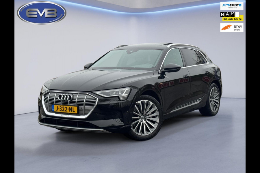 Audi e-tron Quattro edition Plus, 1 e eigenaar, SOH 91 %, panodak, leder, camera, afn. trekhaak, stoelverwarming, NL auto nap