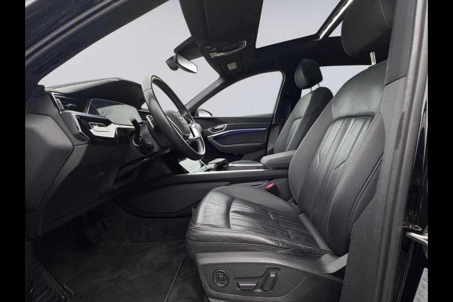 Audi e-tron Quattro edition Plus, 1 e eigenaar, SOH 91 %, panodak, leder, camera, afn. trekhaak, stoelverwarming, NL auto nap