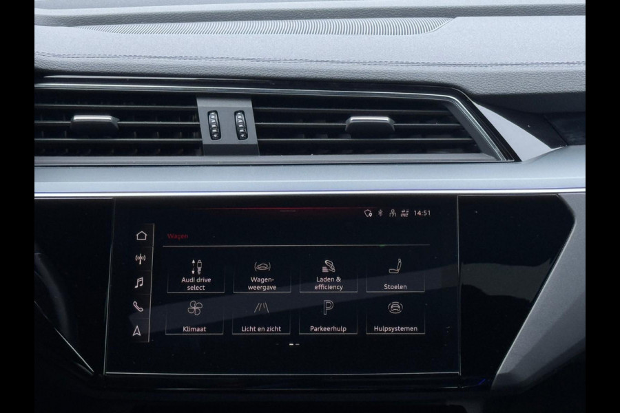 Audi e-tron Quattro edition Plus, 1 e eigenaar, SOH 91 %, panodak, leder, camera, afn. trekhaak, stoelverwarming, NL auto nap