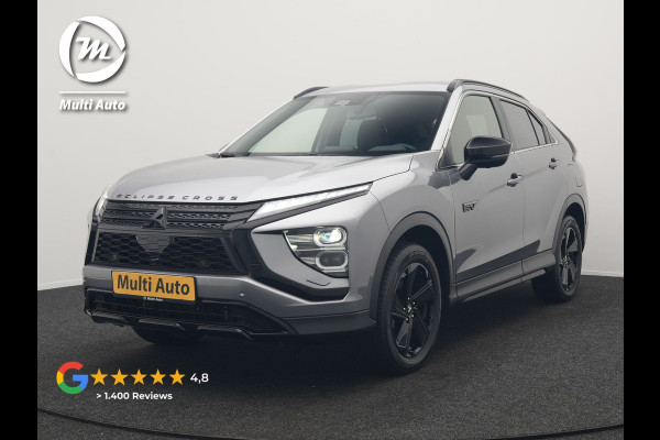 Mitsubishi Eclipse Cross 2.4 Black Edition Plug In Hybrid 188pk Dealer O.H. PHEV | 360 Camera | Adaptive Cruise | Alcantara Sportstoelen & Stuur Verwarmd | Blis | Keyless | Navigatie | DAB |