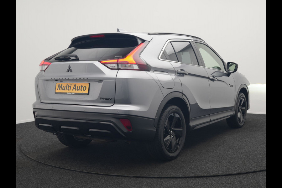 Mitsubishi Eclipse Cross 2.4 Black Edition Plug In Hybrid 188pk Dealer O.H. PHEV | 360 Camera | Adaptive Cruise | Alcantara Sportstoelen & Stuur Verwarmd | Blis | Keyless | Navigatie | DAB |