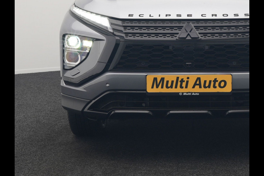 Mitsubishi Eclipse Cross 2.4 Black Edition Plug In Hybrid 188pk Dealer O.H. PHEV | 360 Camera | Adaptive Cruise | Alcantara Sportstoelen & Stuur Verwarmd | Blis | Keyless | Navigatie | DAB |