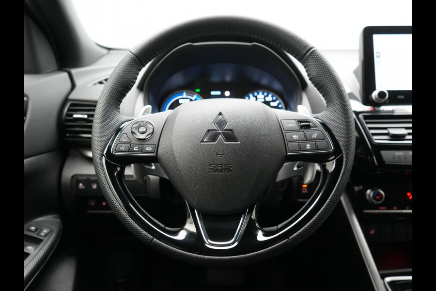 Mitsubishi Eclipse Cross 2.4 Black Edition Plug In Hybrid 188pk Dealer O.H. PHEV | 360 Camera | Adaptive Cruise | Alcantara Sportstoelen & Stuur Verwarmd | Blis | Keyless | Navigatie | DAB |