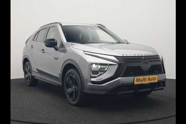 Mitsubishi Eclipse Cross 2.4 Black Edition Plug In Hybrid 188pk Dealer O.H. PHEV | 360 Camera | Adaptive Cruise | Alcantara Sportstoelen & Stuur Verwarmd | Blis | Keyless | Navigatie | DAB |