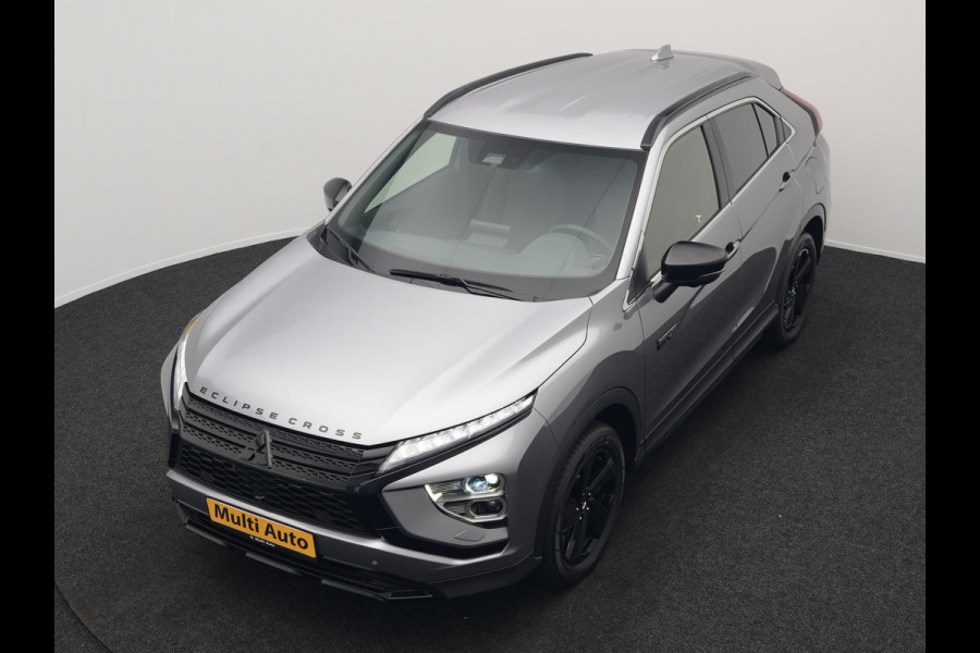 Mitsubishi Eclipse Cross 2.4 Black Edition Plug In Hybrid 188pk Dealer O.H. PHEV | 360 Camera | Adaptive Cruise | Alcantara Sportstoelen & Stuur Verwarmd | Blis | Keyless | Navigatie | DAB |