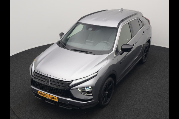 Mitsubishi Eclipse Cross 2.4 Black Edition Plug In Hybrid 188pk Dealer O.H. PHEV | 360 Camera | Adaptive Cruise | Alcantara Sportstoelen & Stuur Verwarmd | Blis | Keyless | Navigatie | DAB |