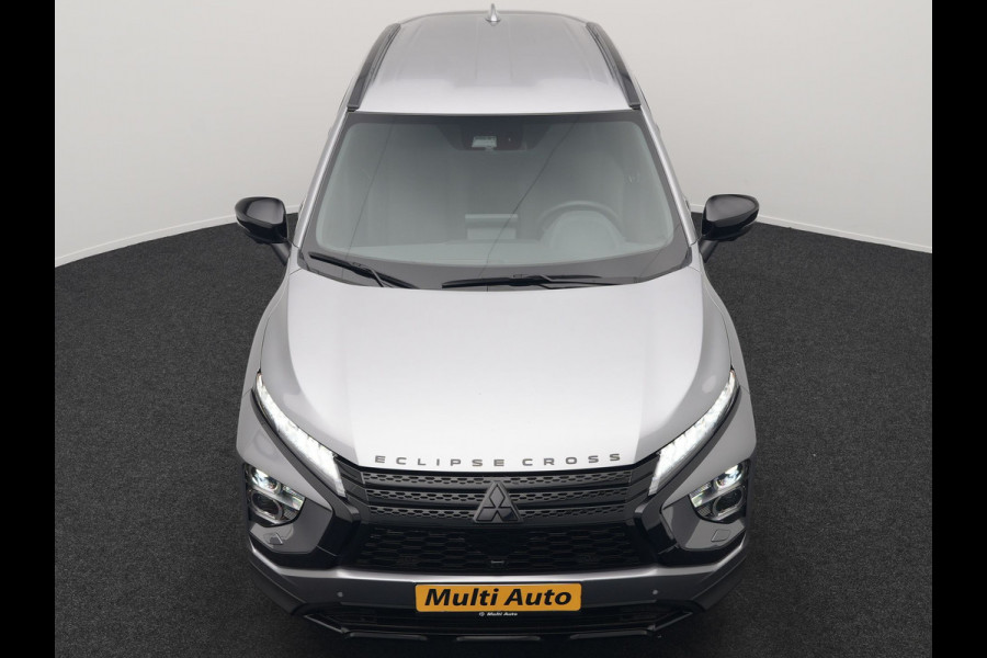 Mitsubishi Eclipse Cross 2.4 Black Edition Plug In Hybrid 188pk Dealer O.H. PHEV | 360 Camera | Adaptive Cruise | Alcantara Sportstoelen & Stuur Verwarmd | Blis | Keyless | Navigatie | DAB |