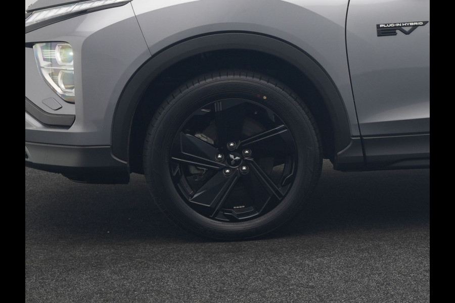 Mitsubishi Eclipse Cross 2.4 Black Edition Plug In Hybrid 188pk Dealer O.H. PHEV | 360 Camera | Adaptive Cruise | Alcantara Sportstoelen & Stuur Verwarmd | Blis | Keyless | Navigatie | DAB |