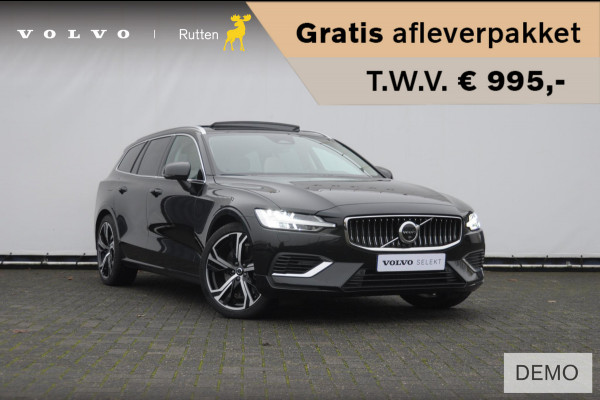 Volvo V60 T6 350PK Automaat AWD Ultra Bright / Massage stoelen / Long Range / 360 Camera / Harman Kardon audio / Head-up display / Panorama dak / Apple carplay / Android auto /