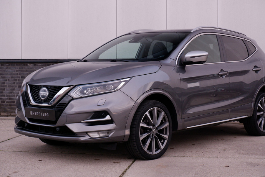 Nissan QASHQAI 1.3 DIG-T Tekna | Pano-Dak | Trekhaak | Carplay | Bose | Navi | Camera | Climate