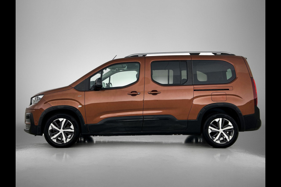 Peugeot Rifter Long 1.2 131PK Automaat GT 7pers. * Distributie vv.bij 95Dkm * / Trekhaak / Airco-ecc. / Pdc+Camera / Navigatie / 2xSchuifdeur / Apk 03-2027