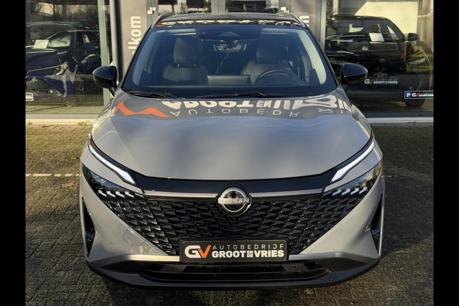 Nissan QASHQAI 1.3 MHEV Xtronic N-Connecta Nardo grijs|stoel/stuurverwarming|Elektrische klep