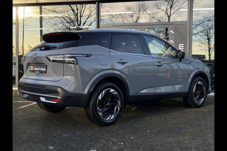 Nissan QASHQAI 1.3 MHEV Xtronic N-Connecta Nardo grijs|stoel/stuurverwarming|Elektrische klep