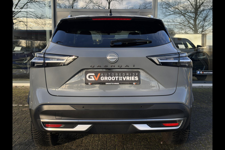 Nissan QASHQAI 1.3 MHEV Xtronic N-Connecta Nardo grijs|stoel/stuurverwarming|Elektrische klep