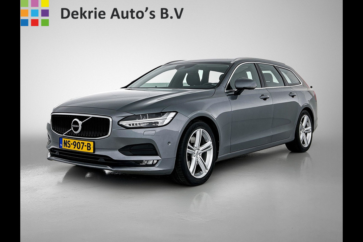 Volvo V90 D4 190PK Automaat Momentum / Navigatie / Adap-cruise / park-assist / Memory sportseats / leder int. / Trekhaak / 18" Lmv / Apk 04-2026