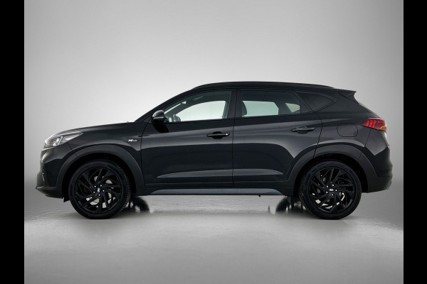 Hyundai Tucson 1.6 CRDi 136PK mild-hybride N-Line / Trekhaak / Navigatie / Camera / 1/2Leder / Airco-ecc./ Stoelverwarming / Apk - nieuw