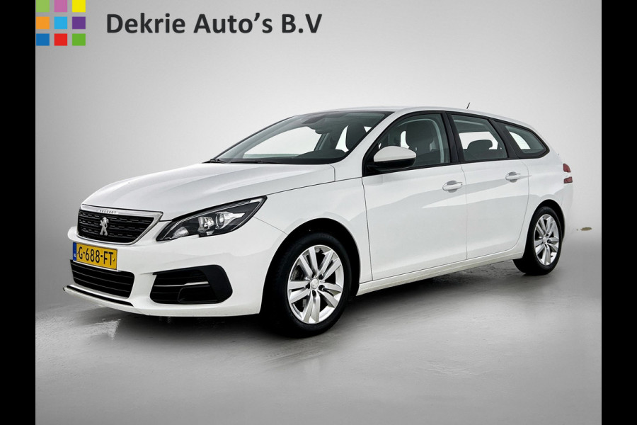 Peugeot 308 SW 1.2 111PK PureTech Active * Distributie vv bij 85Dkm.* / Trekhaak / Navigatie / Airco-ecc./ Pdc./ Radio multimedia / / Apk nieuw