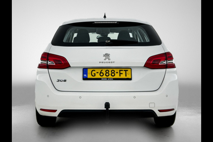 Peugeot 308 SW 1.2 111PK PureTech Active * Distributie vv bij 85Dkm.* / Trekhaak / Navigatie / Airco-ecc./ Pdc./ Radio multimedia / / Apk nieuw