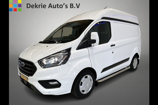 Ford Transit Custom 340 2.0 TDCI Euro6 131PK H2 Trend 3Pers. *ideaal voor Camper*/ Navigatie / Pdc./ Airco / Safety&Comfort pack / Driver assist  / Stoelverwarming / Apk 11-2026
