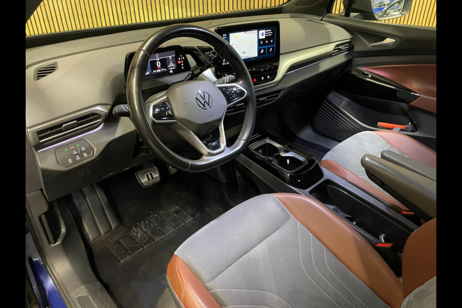 Volkswagen ID.4 First 77 kWh|92% SOH|GROTE ACCU|LEDER|ACC|CAMERA|CARPLAY|CLIMATE+CRUISE|STOELVERW|NAVI|NAP|NL-AUTO|IN.BTW|1e EIG