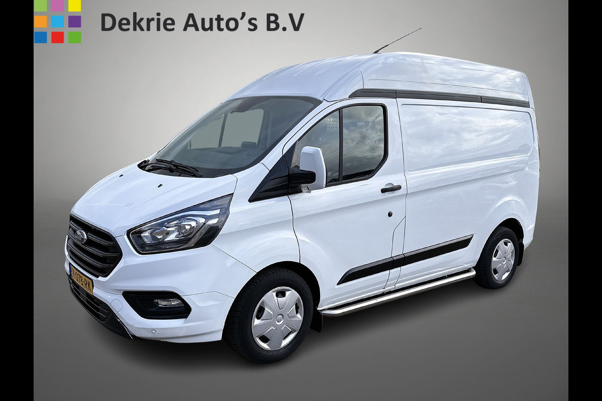 Ford Transit Custom 340 2.0 TDCI Euro6 131PK H2 Trend 3Pers  *ideaal voor Camper* / Navigatie / Pdc./ Airco / Driver assist / Stoelverwarming  / Apk  12-2026