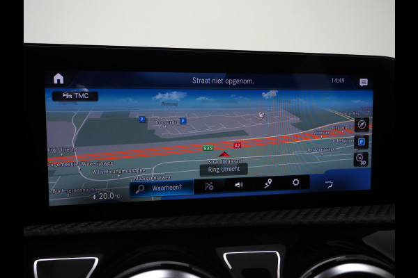 Mercedes-Benz A-Klasse 250 e Panamericana | Panoramadak | Widescreen | Camera | Leder | Zwarte Hemel | Cruise | DAB