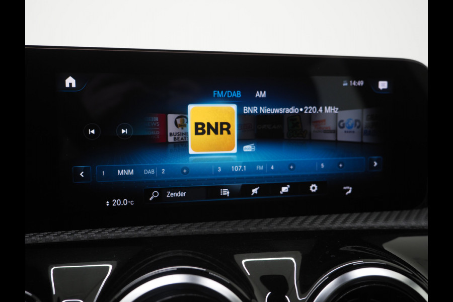 Mercedes-Benz A-Klasse 250 e Panamericana | Panoramadak | Widescreen | Camera | Leder | Zwarte Hemel | Cruise | DAB