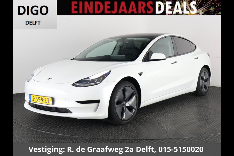 Tesla Model 3 Standard RWD Plus 60 kWh | Navigatie | Panoramadak | Leder |