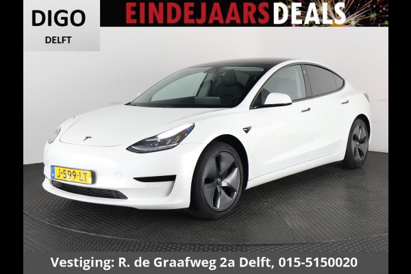 Tesla Model 3 Standard RWD Plus 60 kWh | Navigatie | Panoramadak | Leder |