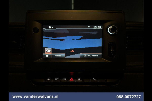 Opel Movano 2.3 Turbo 150pk L2H2 Euro6 Airco | Leder | 2500kg Trekhaak | Navigatie | Camera cruisecontrol, parkeersensoren, LED, bijrijdersbank