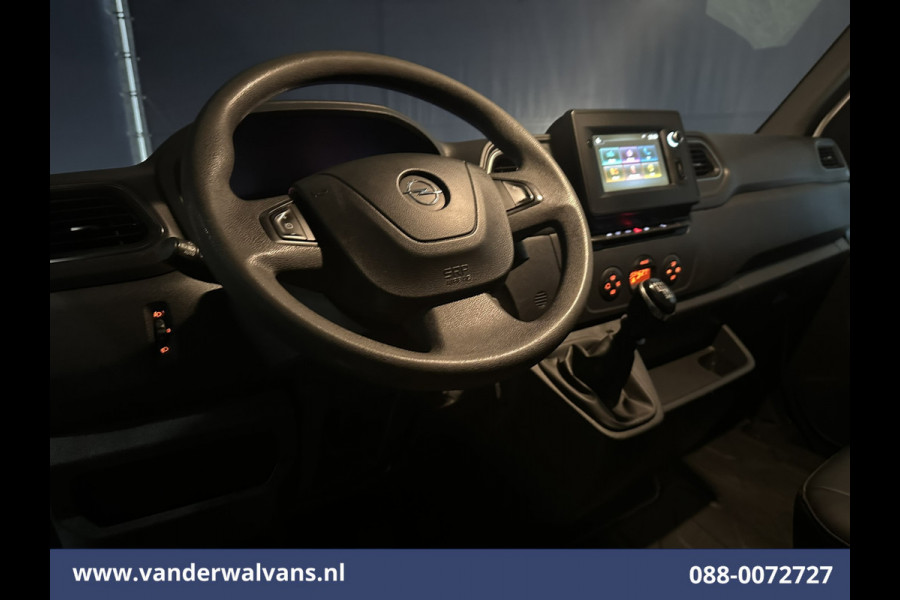 Opel Movano 2.3 Turbo 150pk L2H2 Euro6 Airco | Leder | 2500kg Trekhaak | Navigatie | Camera cruisecontrol, parkeersensoren, LED, bijrijdersbank