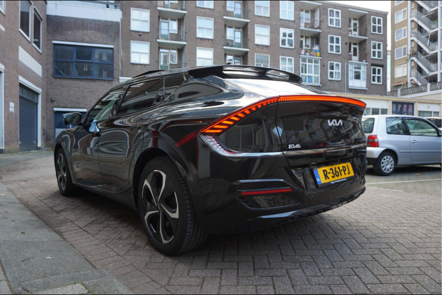 Kia Ev6 GT-Line 77.4 kWh | BTW | Panoramadak | 20inch | Leer | Adaptive + Lane | 4x stoelverwarming + stuurverwarming | Stoelventilatie | MATRIX | Appl Carplay |