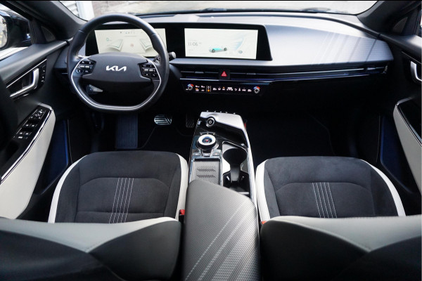 Kia Ev6 GT-Line 77.4 kWh | BTW | Panoramadak | 20inch | Leer | Adaptive + Lane | 4x stoelverwarming + stuurverwarming | Stoelventilatie | MATRIX | Appl Carplay |