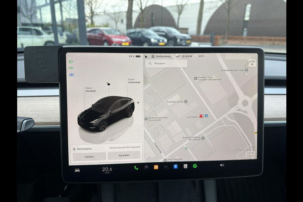 Tesla Model Y Long Range AWD 75 kWh VAN: €40.900,- VOOR: €38.770,- UW EINDEJAARSVOORDEEL: €2.130,- | AFN. TREKHAAK| RIJKLAARPRIJS INCL. TESLA GARANTIE t/m 08-2027/80.000km accu en aandrijflijn t/m 08-2031/192.000km|  20 INCH!| AUTOPILOT|