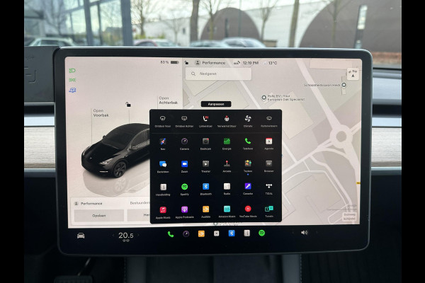 Tesla Model Y Long Range AWD 75 kWh VAN: €40.900,- VOOR: €38.770,- UW EINDEJAARSVOORDEEL: €2.130,- | AFN. TREKHAAK| RIJKLAARPRIJS INCL. TESLA GARANTIE t/m 08-2027/80.000km accu en aandrijflijn t/m 08-2031/192.000km|  20 INCH!| AUTOPILOT|