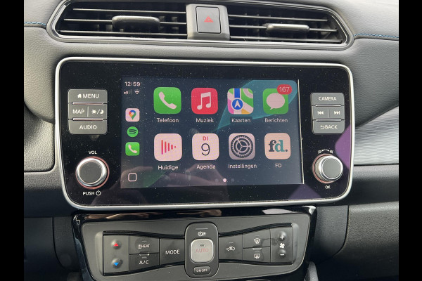 Nissan Leaf Acenta 40 kWh VAN: €15.900,- VOOR: €13.877,- UW EINDEJAARSVOORDEEL: €2.023| CAMERA| CARPLAY/ ANDROID AUTO|  RIJKLAARPRIJS INCL. 12 MND BOVAG GARANTIE|