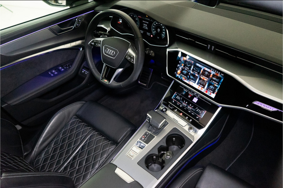 Audi A6 Avant C8 Facelift 55 TFSI e Quattro Pro Line S Comp. 367PK | 1E EIG NL AUTO+NAP | Pano | B&O | Matrix | Trekhaak | VOL! 12 MND G