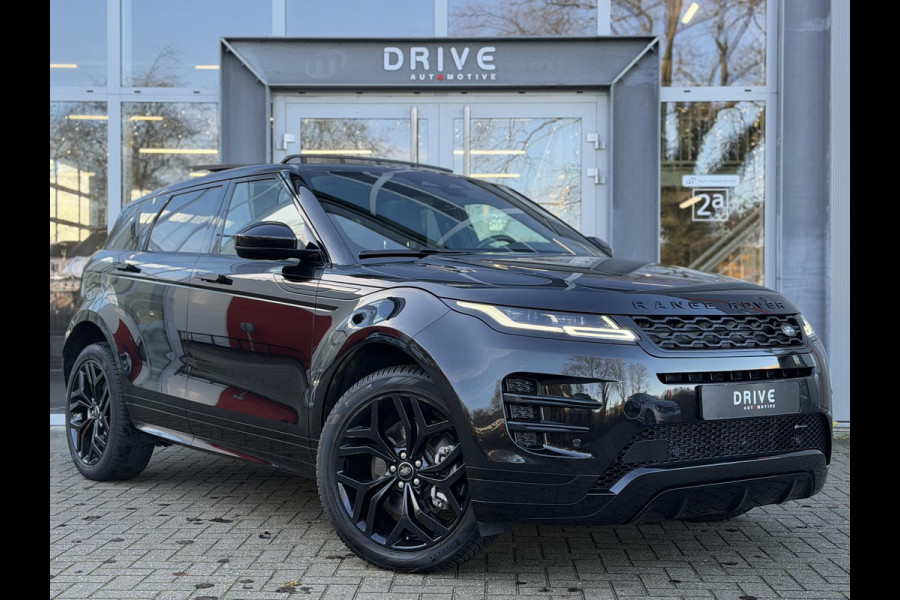 Land Rover Range Rover Evoque 1.5 P300e AWD R-Dynamic SE Black Style|Schuif/Kantel dak|Sfeer|Meridian|Memory|ACC|Winterpakket|Trekhaak