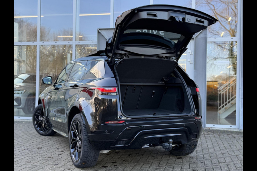 Land Rover Range Rover Evoque 1.5 P300e AWD R-Dynamic SE Black Style|Schuif/Kantel dak|Sfeer|Meridian|Memory|ACC|Winterpakket|Trekhaak