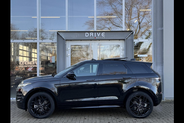 Land Rover Range Rover Evoque 1.5 P300e AWD R-Dynamic SE Black Style|Schuif/Kantel dak|Sfeer|Meridian|Memory|ACC|Winterpakket|Trekhaak