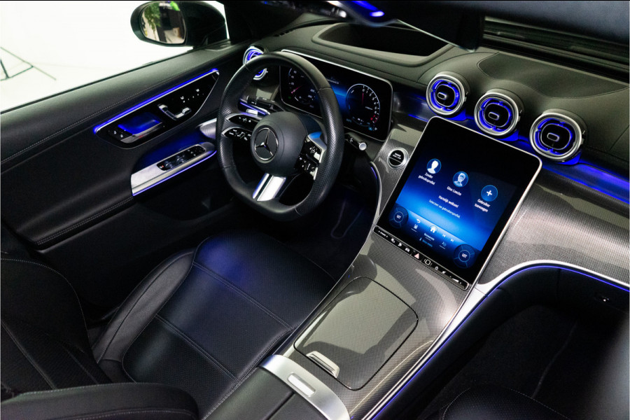 Mercedes-Benz GLC Coupé 400e 4MATIC AMG 381PK | Pano | Burmester | Sfeer | Carbon | Trekhaak | BOMVOL!