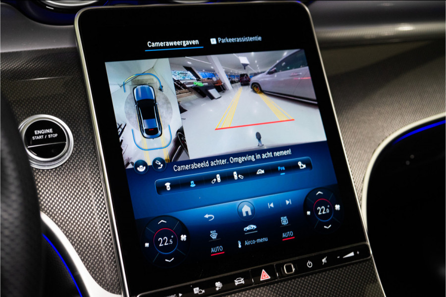 Mercedes-Benz GLC Coupé 400e 4MATIC AMG 381PK | Pano | Burmester | Sfeer | Carbon | Trekhaak | BOMVOL!