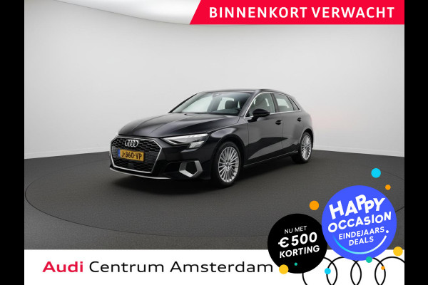 Audi A3 Sportback 35 TFSI Business edition 150 pk S-tronic | Navigatie | Parkeersensoren achter | Adaptieve cruise control | Lederen bekleding | Apple Carplay/Android Auto |