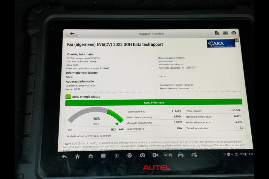 Kia Ev6 GT AWD 77.4 kWh 585 PK *1.017 KM!* + SCHUIFDAK | MERIDIAN AUDIO | 21 INCH | 360 CAMERA | HEAD-UP |