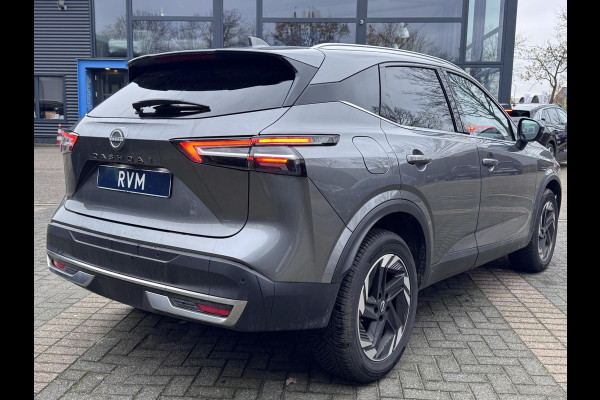 Nissan QASHQAI 1.3 MHEV Xtronic N-Connecta VAN: €37.900,- VOOR: €34.577,- UW EINDEJAARSVOORDEEL: €3.323,- | FABRIEKSGARANTIE| PANO| VOORRUITVERWARMING| STOEL + STUUR VERWARMING| 360 CAMERA| DODE HOEK| HEAD-UP| ELEK. ACHTERKLEP